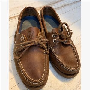 Genuine leather boat shoes